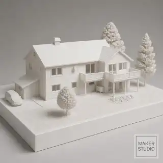 Ukážka návrhu architektonického modelu 14